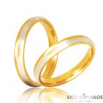 Βέρες Γάμου S9GC (3.00mm)